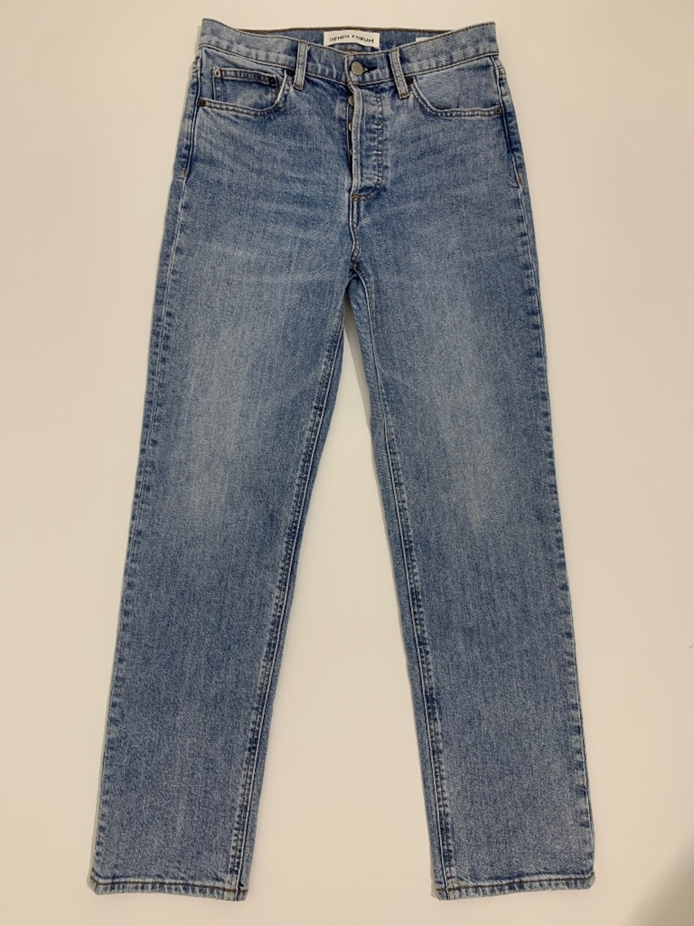 Denim Forum The Arlo High Rise Straight Leg Size 27 with 30 L